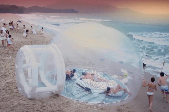 吴川充气球形帐篷